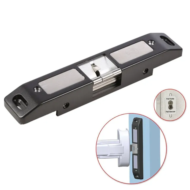 Electric Strike Push Rod Lock for Panic Bar Exit Open Device Fire Emergency Door