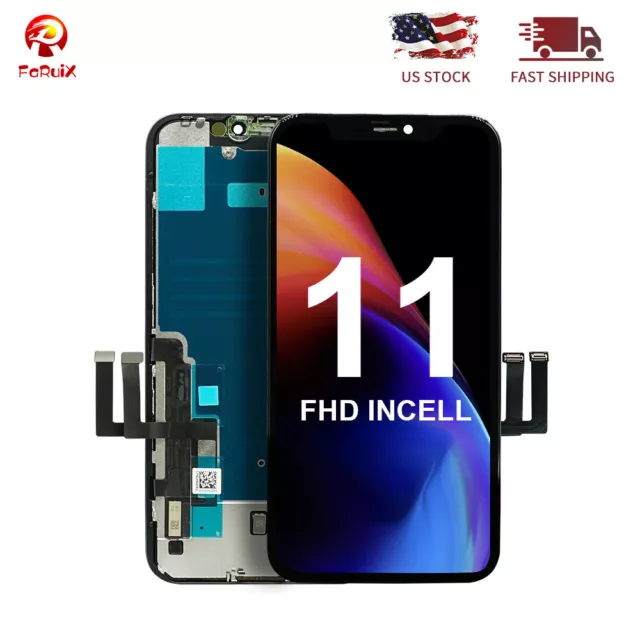 For iPhone 11 Screen Replacement 3D Touch Digitizer Full HD LCD Display Assembly