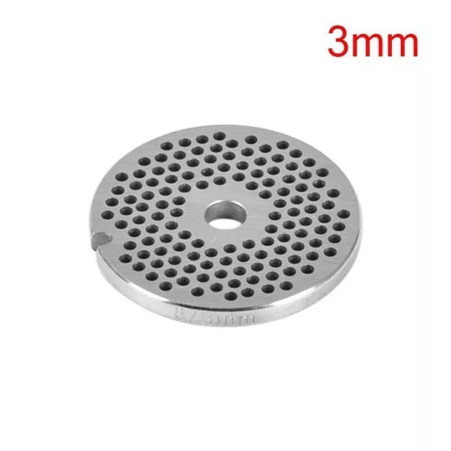 Meat Grinder Plate Disc Stainless Steel Machinery Disk Mechanical Tool Parts 2