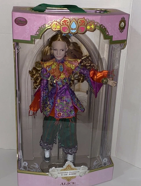 DISNEY WONDERLAND ALICE Through the Looking Glass 17" Doll Limited ...