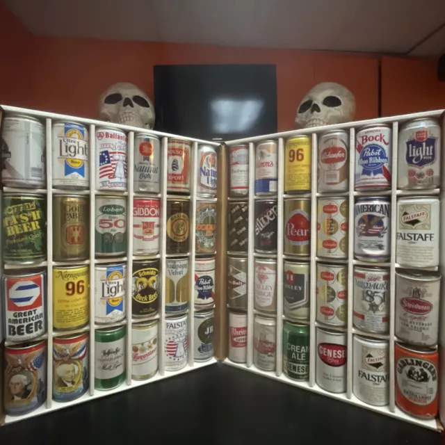 48 Rare Vintage Empty Beer Can Lot # 7 Narraganset Genesee Schmidt's Estate Sale