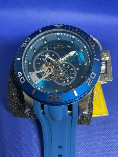 Invicta Pro Diver Scuba Automatic blue/silver mod 36111 men’s wristwatch