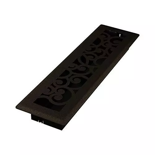 Imperial RG3353 Wonderland Decorative Floor Register, 2.25 x 12-Inch, Bronze Age