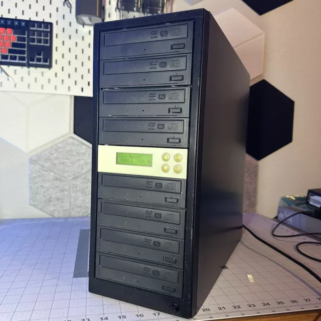 DVD Duplicator 1-7 NEC Burner Drive Duplicator CD DVD | 250 GB HHD | Tested DVD Duplicator 1-7 NEC Burner Drive Duplicator CD DVD | 250 GB HHD | Tested