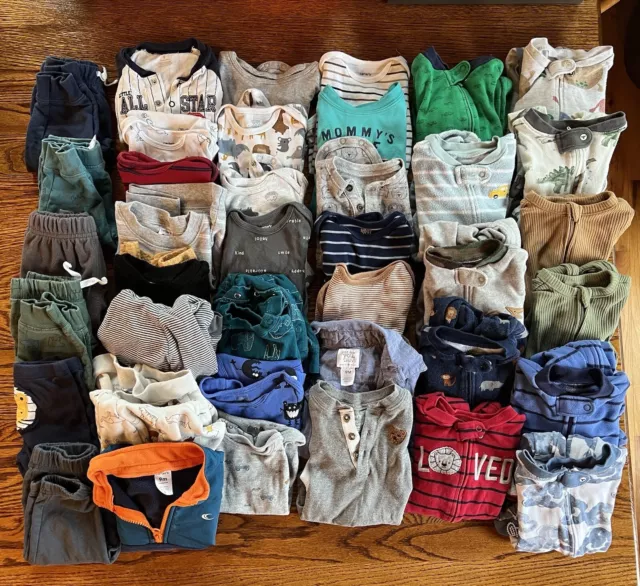Baby Boys Clothes Size 6-9m 9m Baby Gap Carters Oshkosh Old Navy Winter Fall