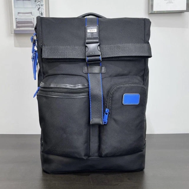 TUMI ROLL TOP Backpack Blue Black 2223388 Parallel import goods $372.80 -  PicClick