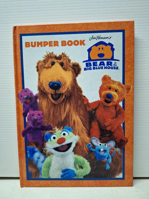 Figurine Ours Tibère Henson - Personnage De Bear In The Big Blue House
