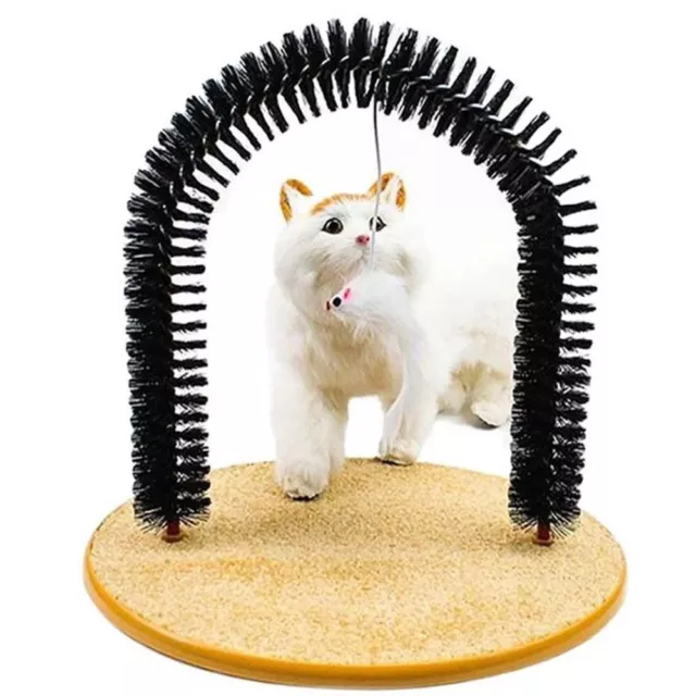 Comb Cat Massage Brush Cat Scratching Pad Pet Supplies Cats Scratcher Toy