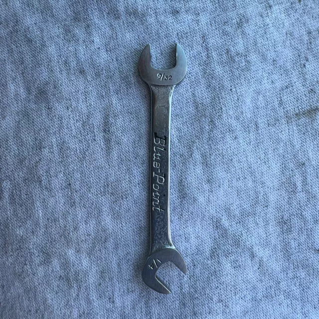 Blue Point USA 9/32" x 1/4" Midget Ignition Double Open End Wrench C-1816