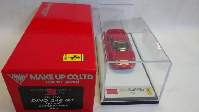 Makeup Idron EM112O 1/43 Ferrari 246GT Type E Bumperless Red