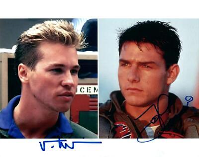 Tom Cruise Val Kilmer 8x10 signed Photo autographed Picture includes COA