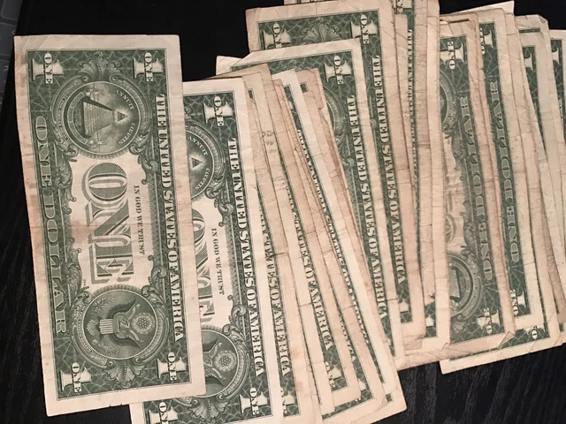 ✯LOT of 5 1935-1957 $1 SILVER CERTIFICATES RARE BLUE SEAL ONE DOLLAR BILL NOTES✯ 5