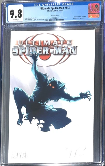 Ultimate Spider-Man #112 CGC 9.8 - Bendis H/P