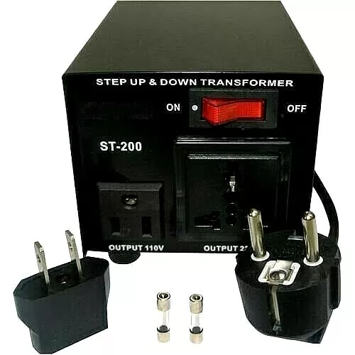 Transformateur Convertisseur 220 A 110V Ou 110 A 220V 200W Utilisé Equipement