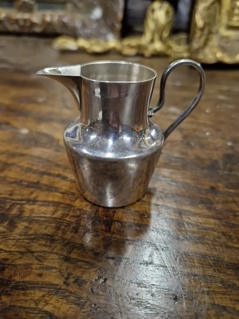 Pot à Crème En Argent Massif 800 - 58gr - Bel état - À Fondre Ou Collection