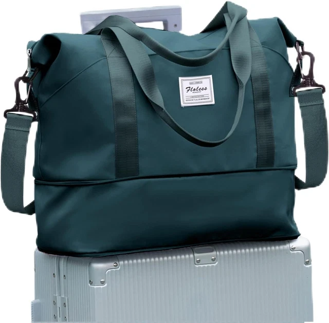 Borsa Da Trasporto 2-In-1 Convertibile Con Tasca Per Scarpe, Borsa Da