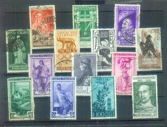 Lot Briefmarken aus Italien