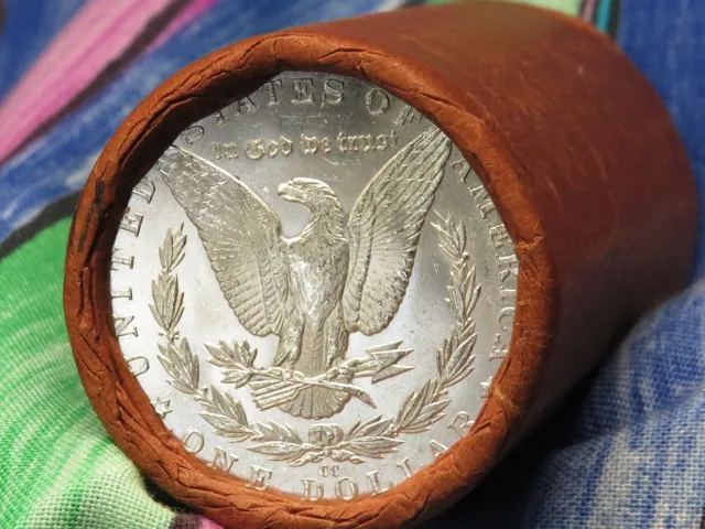 20 Coin Morgan Silver Dollar Roll CC END /  1878 END @TOP632