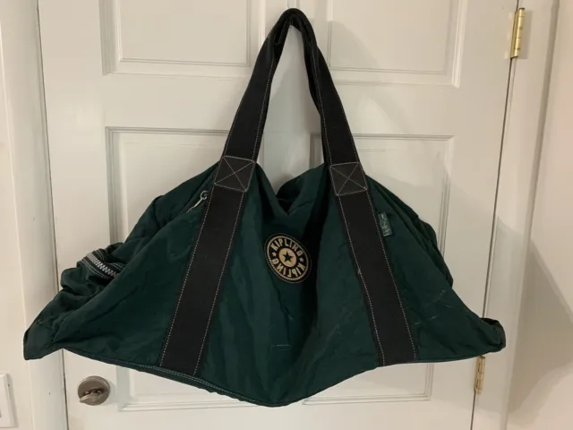Kipling Hunter Green Extra Large Duffle Bag