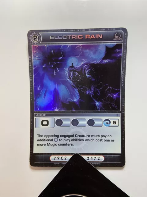 Chaotic Card Electric Rain