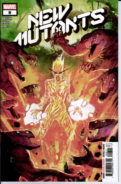 New Mutants #8 A Rod Reis Cover 1st Print NM/NM+ Marvel Comics 2020