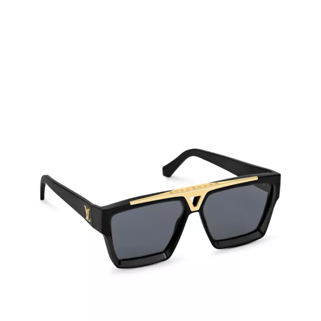 Louis Vuitton Z1619U The LV Pilot Sunglasses, Gold, One Size