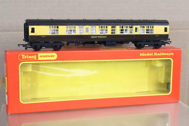 TRIANG HORNBY R743 Grand Ouest GW MK1 Composite Coach 5105 MIB Oi EUR ...