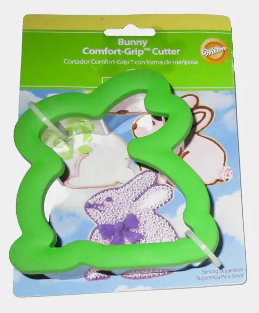 Wilton Easter~ Comfort Grip Cookie Cutter ~ Bunny~ 4.25" X 4"