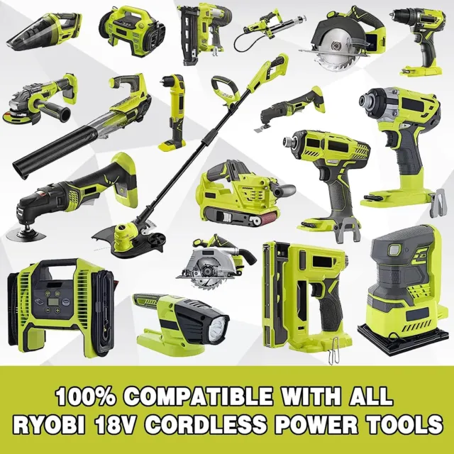 18V 8.0Ah Akku für RYOBI Original One  Plus Lithium RB18L40 P108 P104-Batterie 3