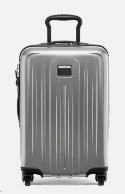 NEW Tumi V4 Extended Trip Expandable 4 Wheel Packing Case Suit Case - SILVER