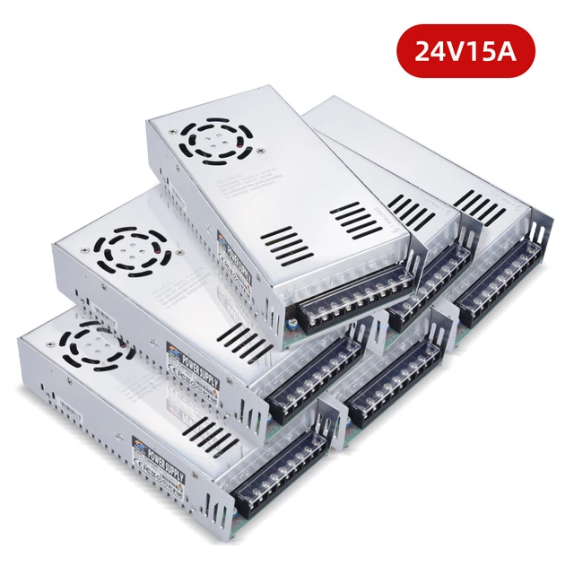 BIQU Switching Power Supply 24V 15A 215*114*50mm CL Output power 360W 3D Printer