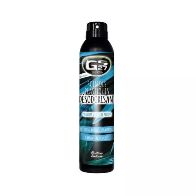 Soin des plastiques désodorisant finition satinée 300ml GS27