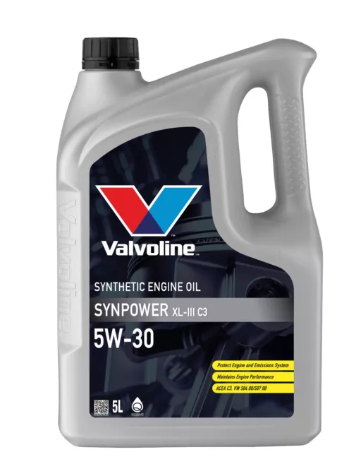 VALVOLINE 5W30 C3 Fully Synthetic Engine Oil Synpower Bmw Vw