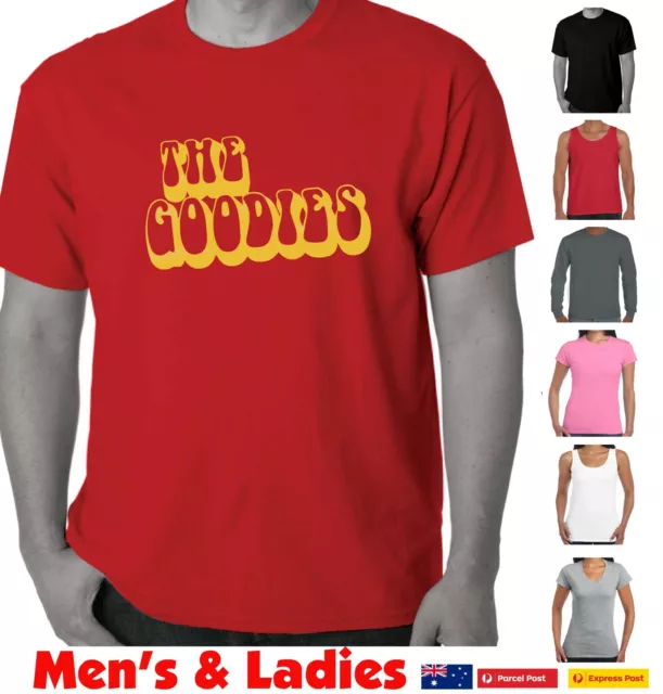 The Goodies t shirt 80's tee's TV Comedy Funny  T-Shirts Ladies Men's Singlets