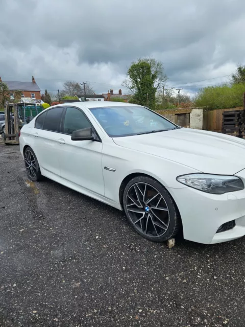 2012 12 Bmw 520D M-Sport White Low Miles Reposession