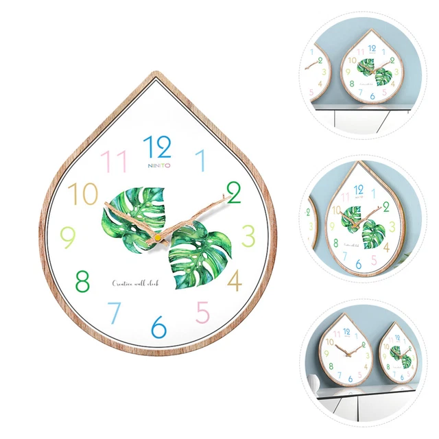 Horloge murale Creative Mute Horloge Horloge murale Décoration de la maison sans