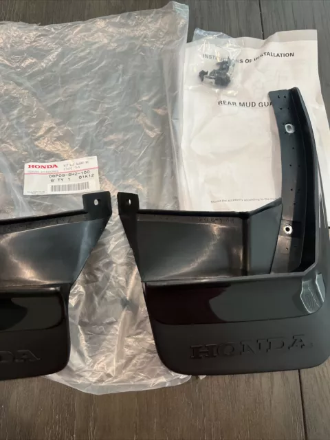 Genuine Oem Honda 1990-1991 Crx Ef Rear Mud Flaps Splash Guard Ef7 Ef8 Mudflaps