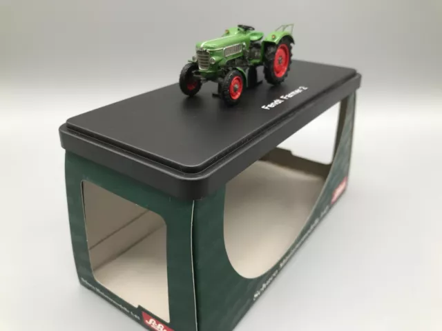 Modelo de coches 1:43 tractor Schuco 02721 Fendt Farmer 2 con embalaje original