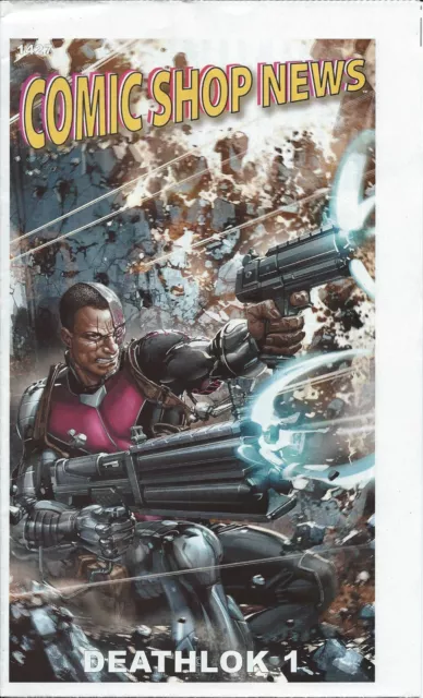 Comic Shop News Csn 1427 Deathlok 1 Marvel Vfnm Promo Giveaway Spiderman Mini