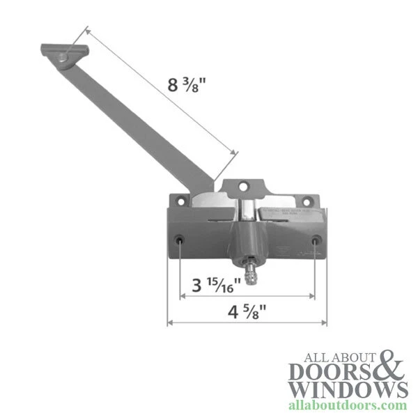 Andersen Window Perma-Shield Casement 8-3/8 inch Straight Arm Operator - Left H