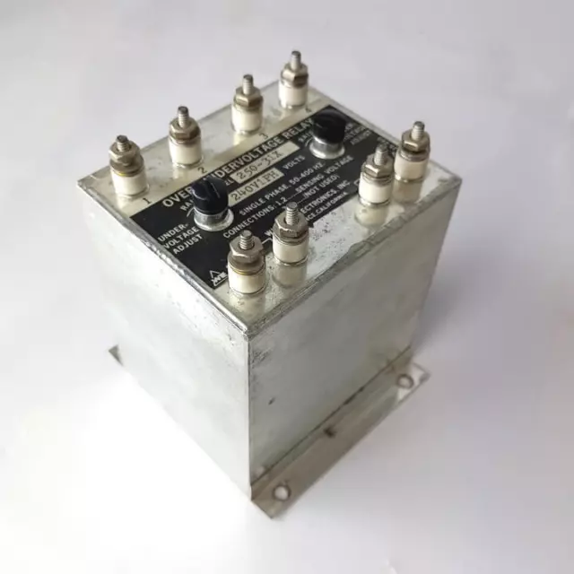250-31X - OVER/UNDER VOLTAGE RELAY 240V 1 PHASE - Used - TESTED