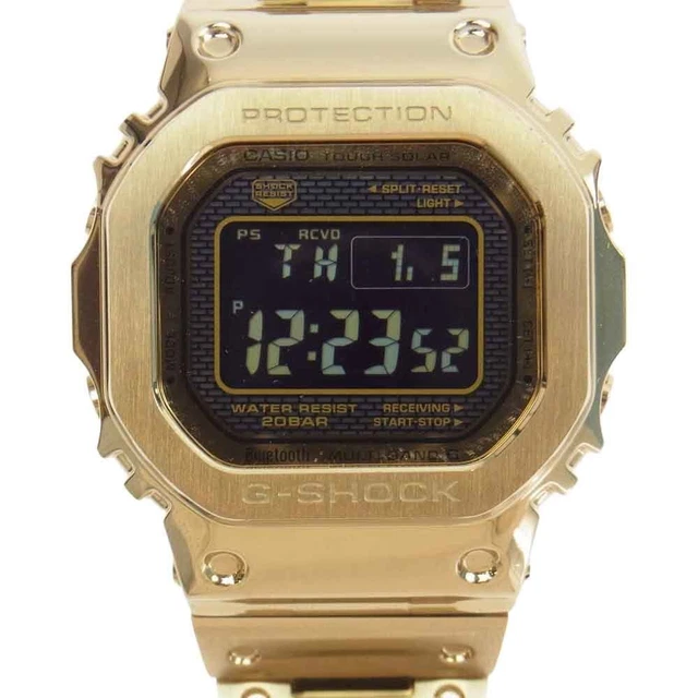 CASIO G SHOCK Casio G Shock GMW B5000GD 9JF Solar Radio Wave Watch Full Metal