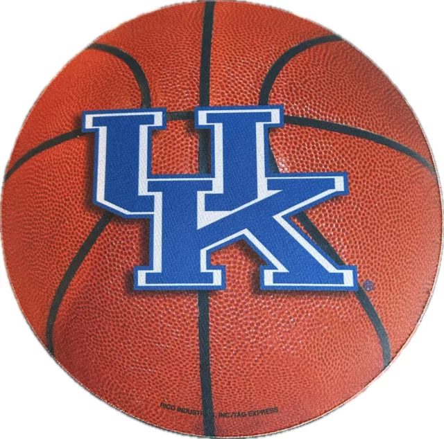 University Of Kentucky Round Mouse Pad Blue Devils Basketball 8"