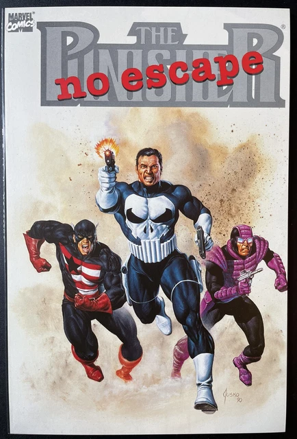 The Punisher: No Escape #1 (Marvel 1990) TPB Joe Jusko Cover!