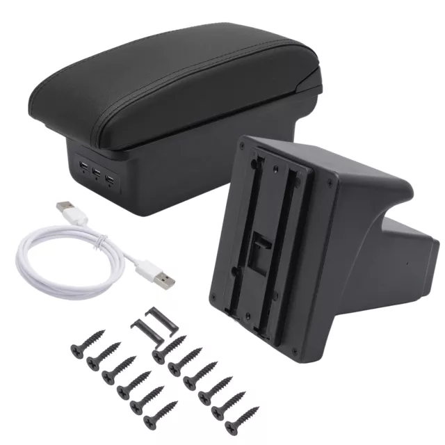 Für Ford Focus 3 Mk3 20011-2019 mit USB Mittelkonsole Armlehne Aufbewahrungsbox