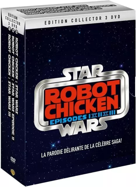 ROBOT CHICKEN : STAR WARS Episodes I, II et III [DVD] - NEUF