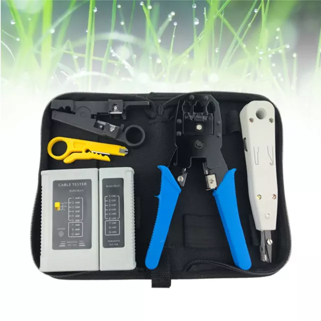 Network Tool Repair Kit Professional Ethernet Tool for Cable Tester Computer