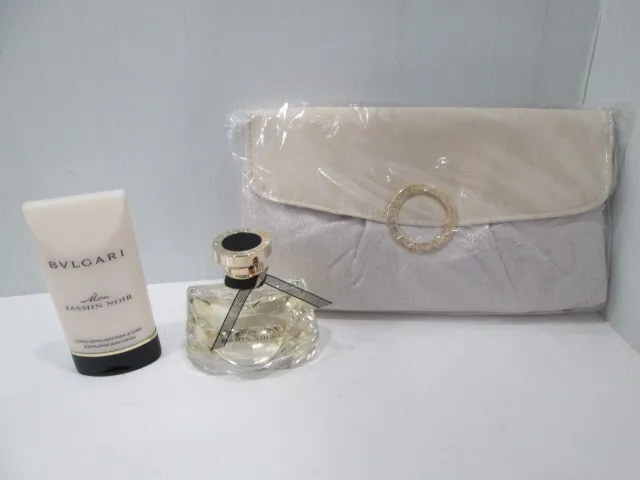 BULGARI MON JASMIN NOIR Profumo Donna Eau De Parfum 50ml+Body Lotion+Pochette