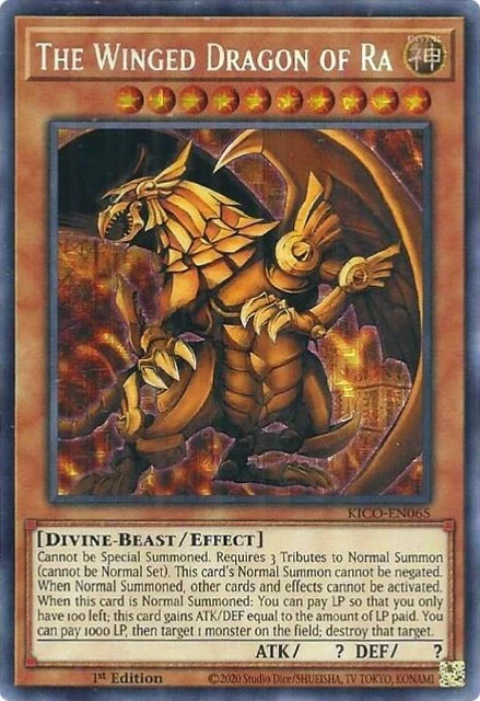 Yugioh The Winged Dragon Of Ra Kico-En065 - Secret Pharaohs Rare - Kings Court