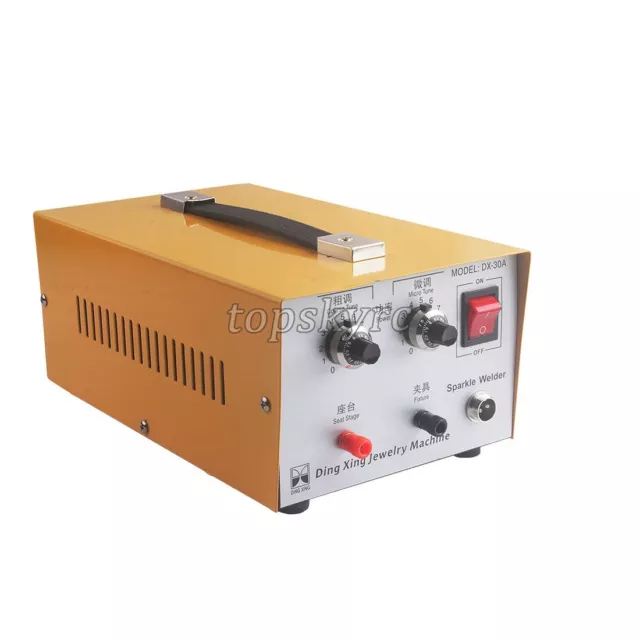 200W Mini Spot Welder Laser Spot Welding Machine Jewelry Tool DX-30A 110V SZ ## 3